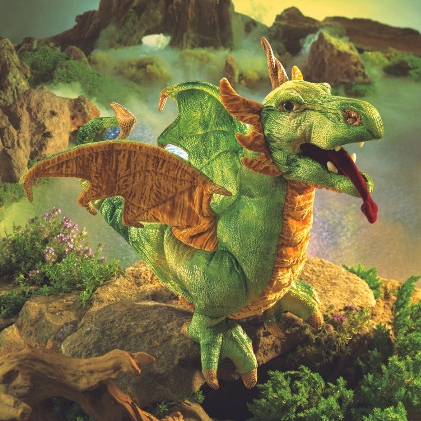 Folkmanis Drache-Lindwurm
