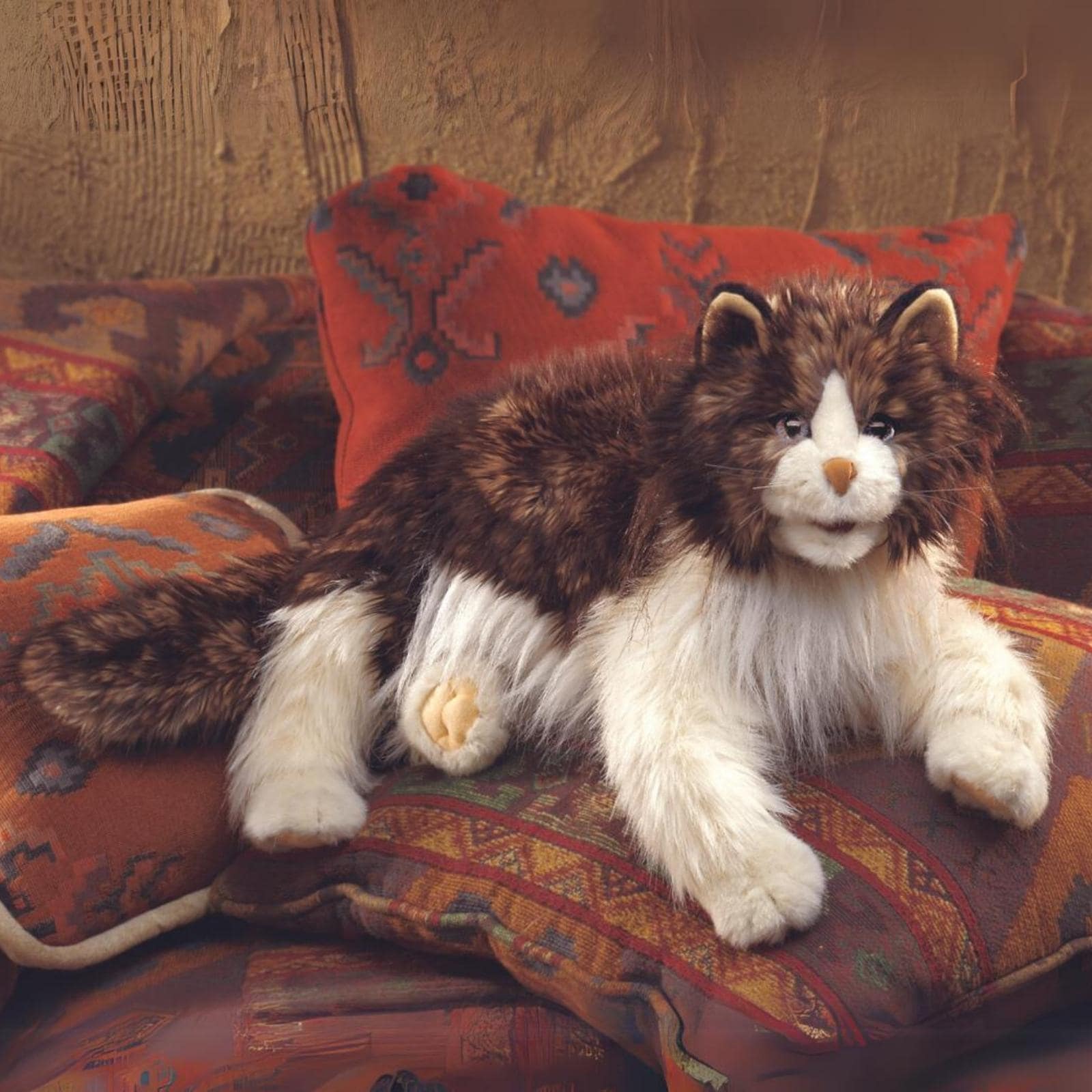 Folkmanis Katze wuschelig