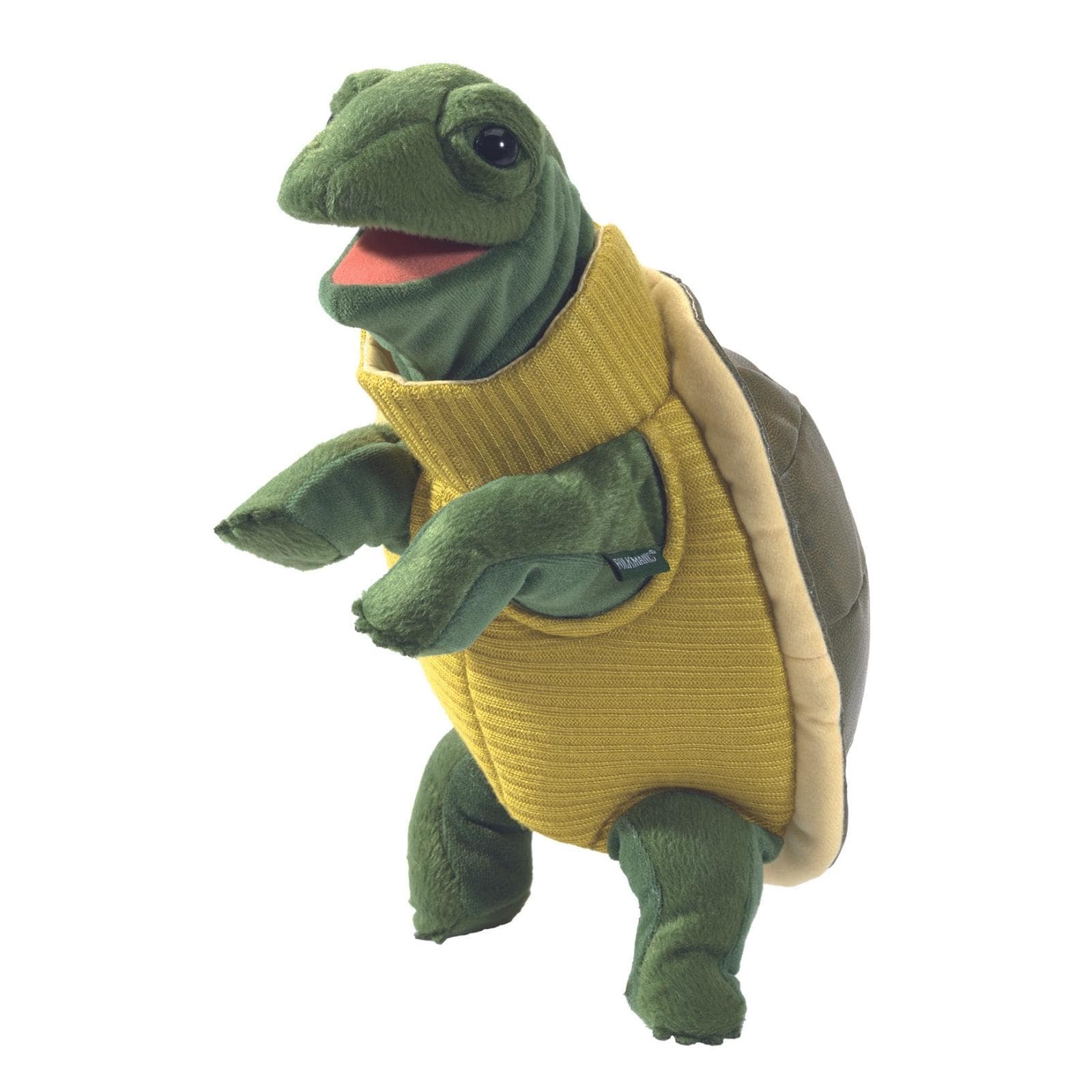 Folkmanis Schildkröte mit Rollkragen