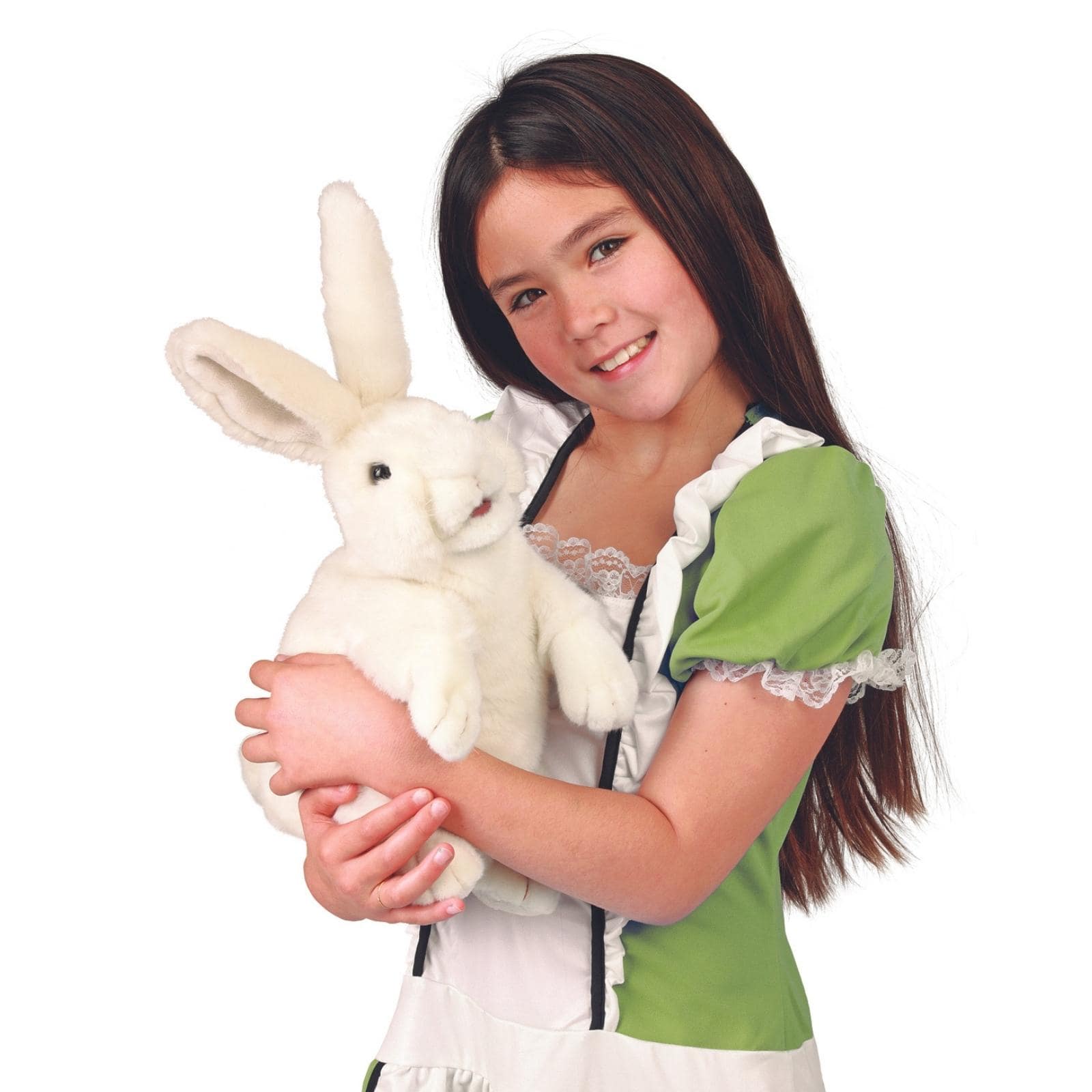 Folkmanis Weißer Hase, stehend