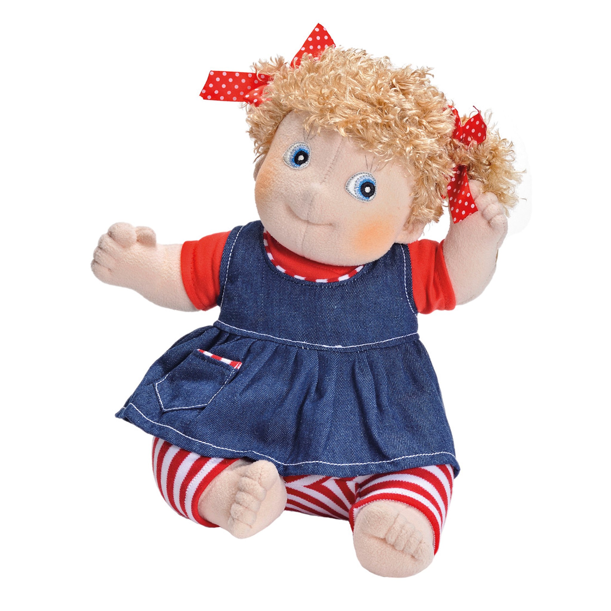 Rubens Barn Puppe Kids Olivia – Produktansicht vor weißem Hintergrund