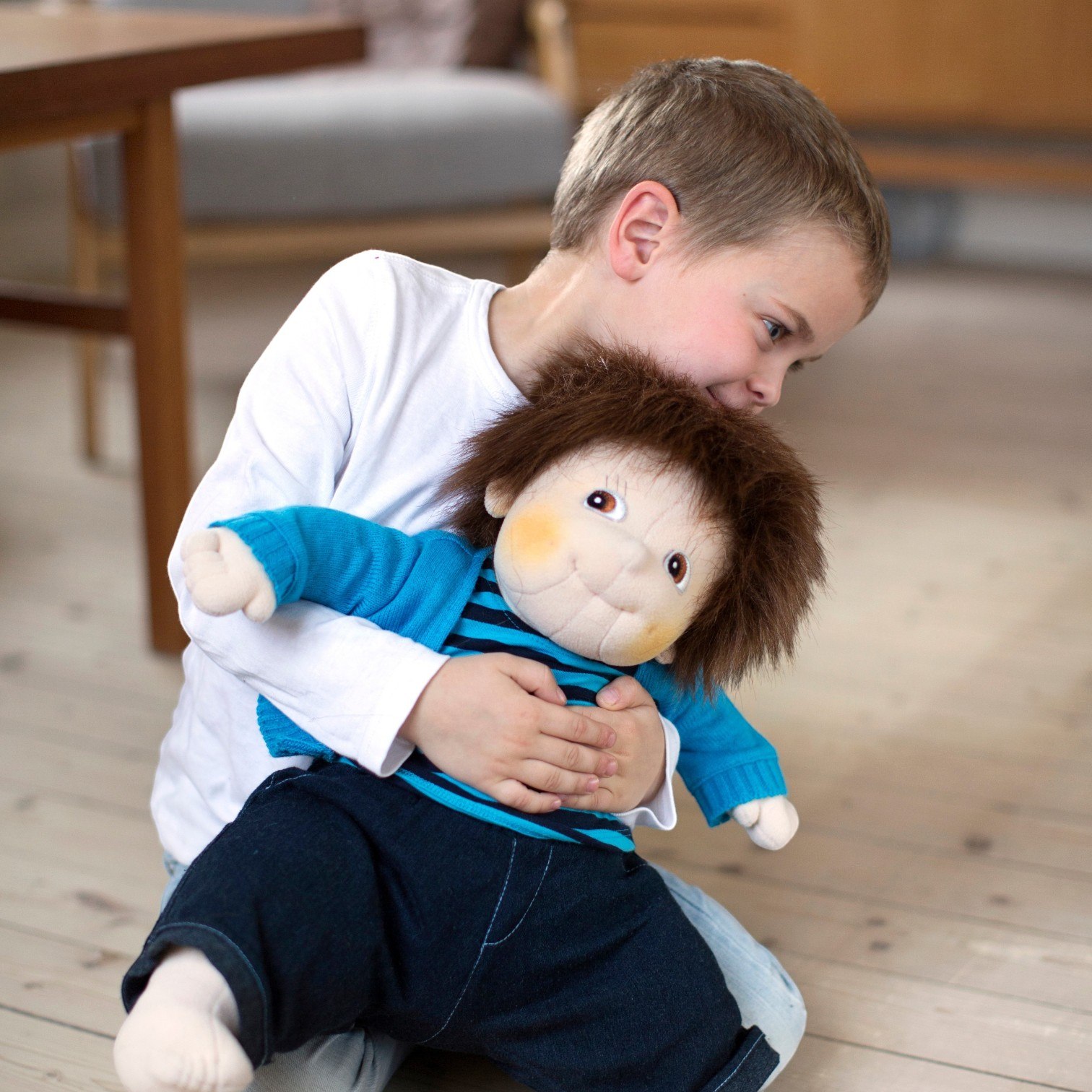 Rubens Barn Puppe Original Emil Club – im Spiel