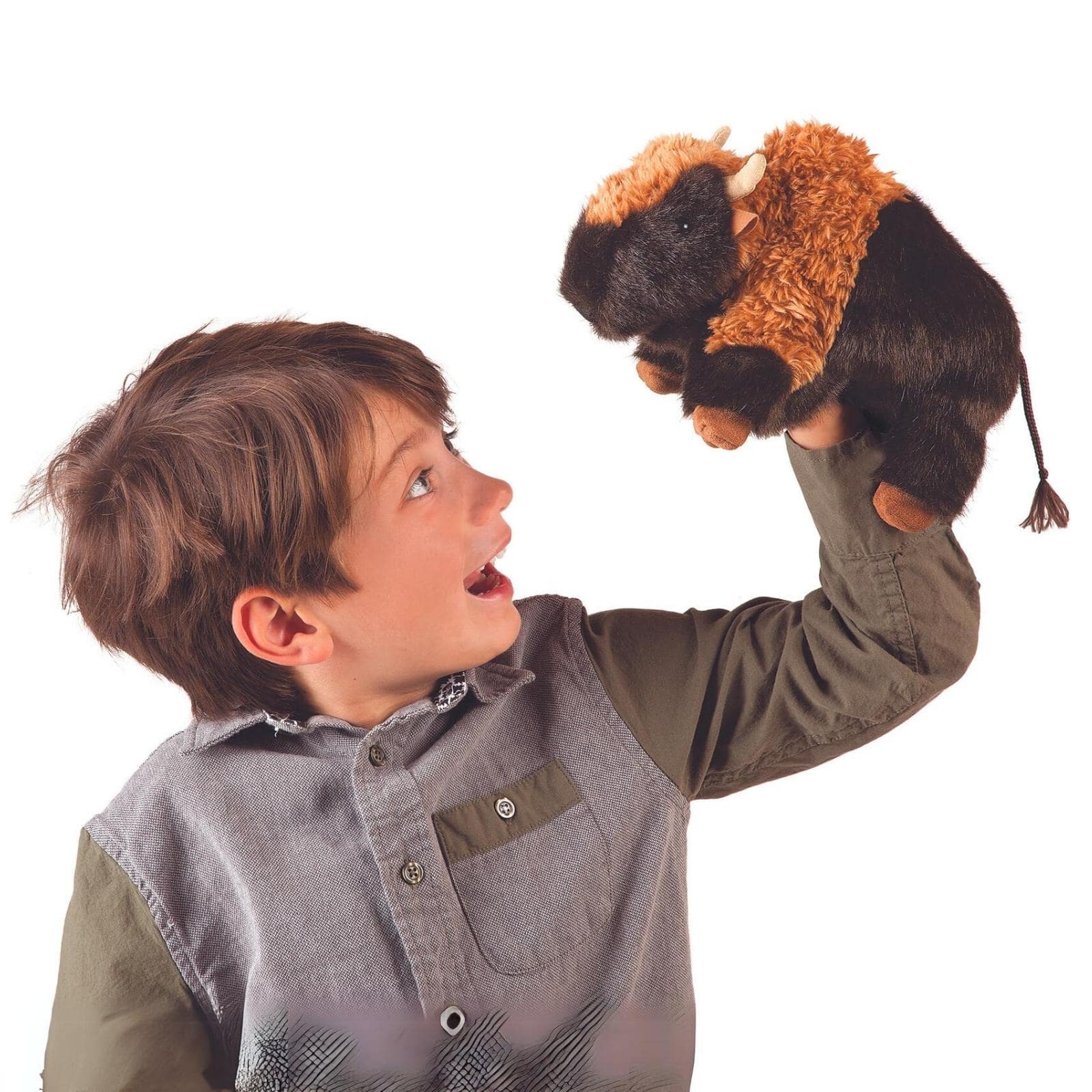 Folkmanis kleiner Bison