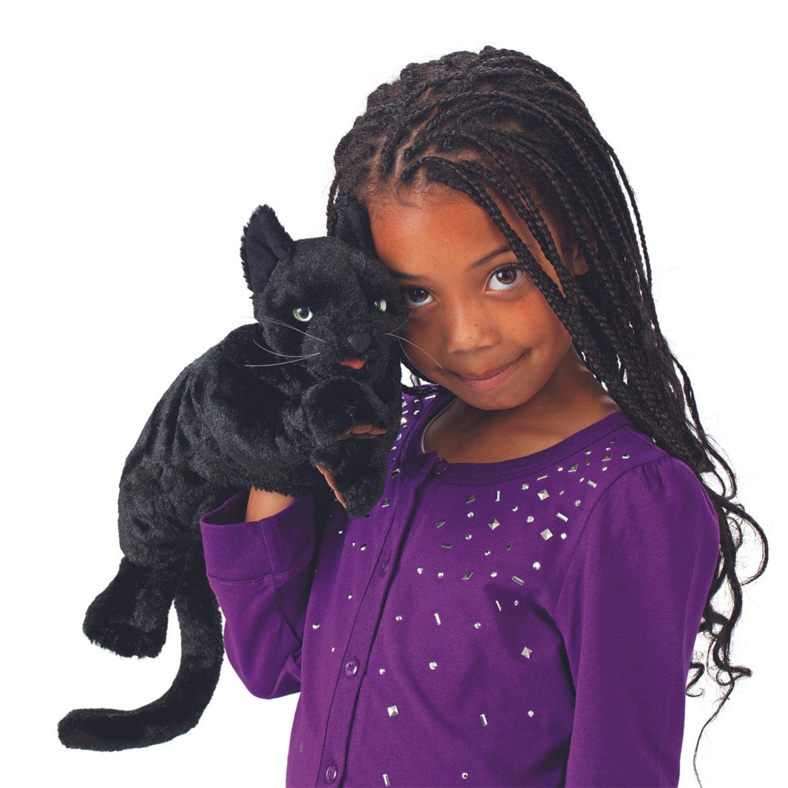Folkmanis Schwarze Katze
