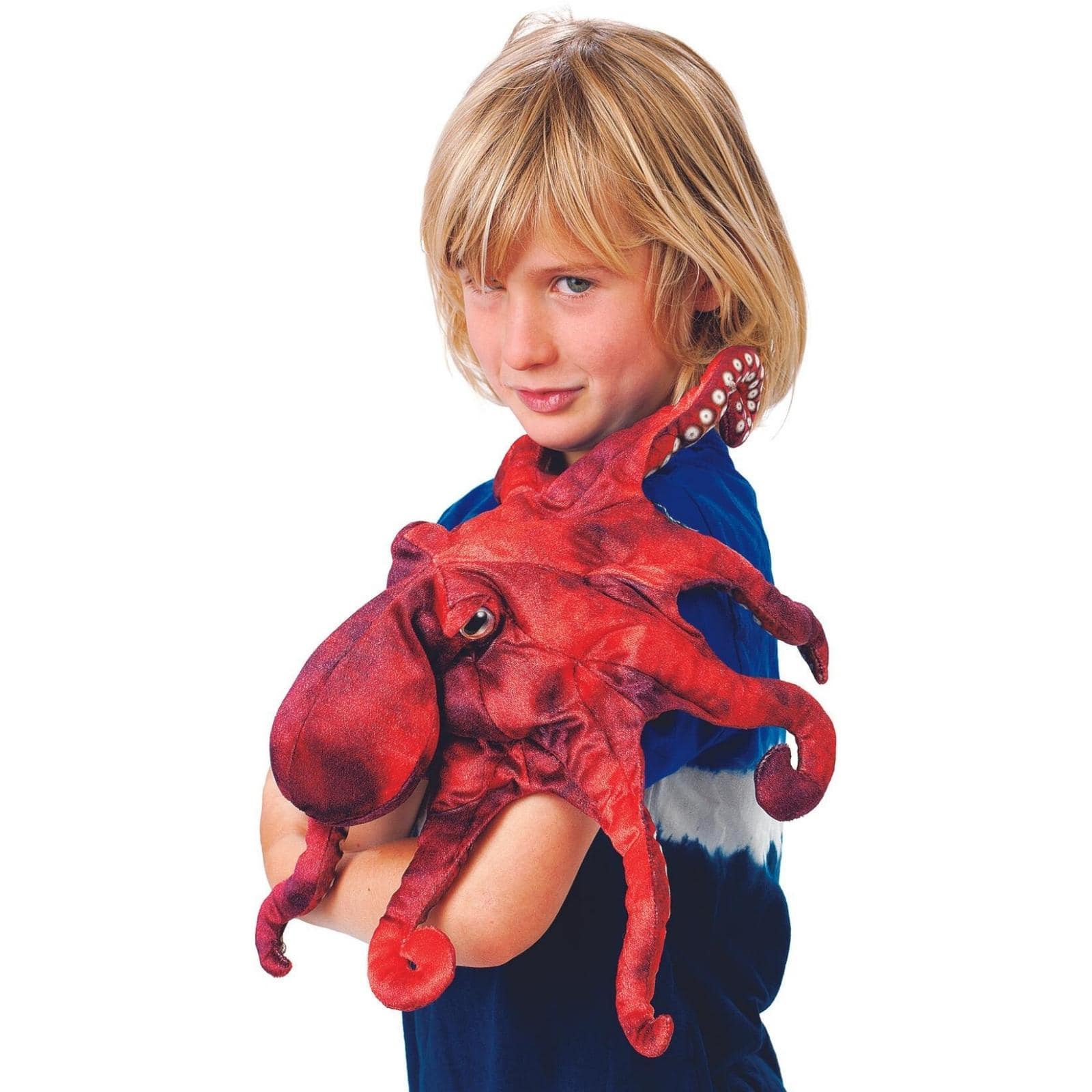 Folkmanis Roter Oktopus