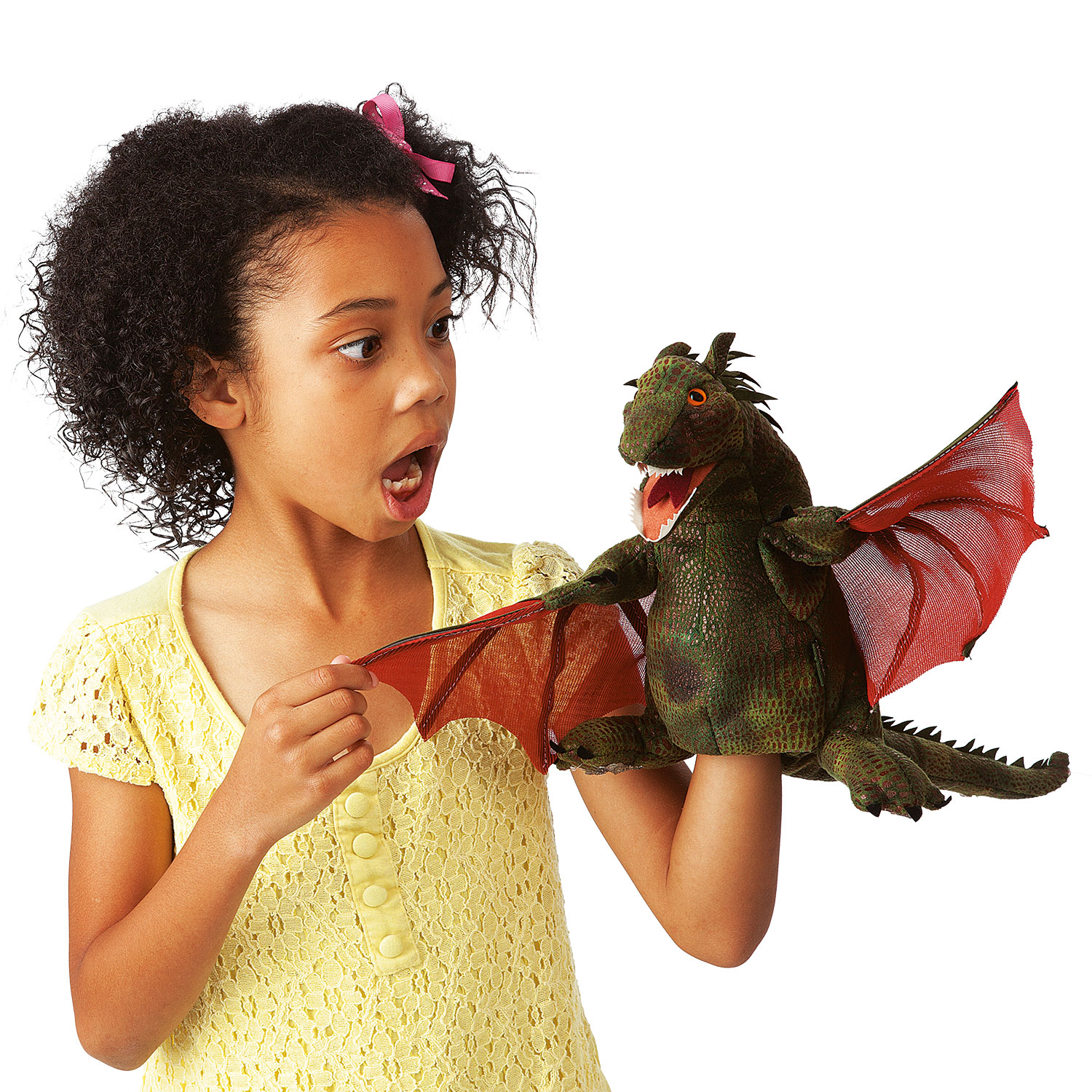 Folkmanis Drache mit Schwingen