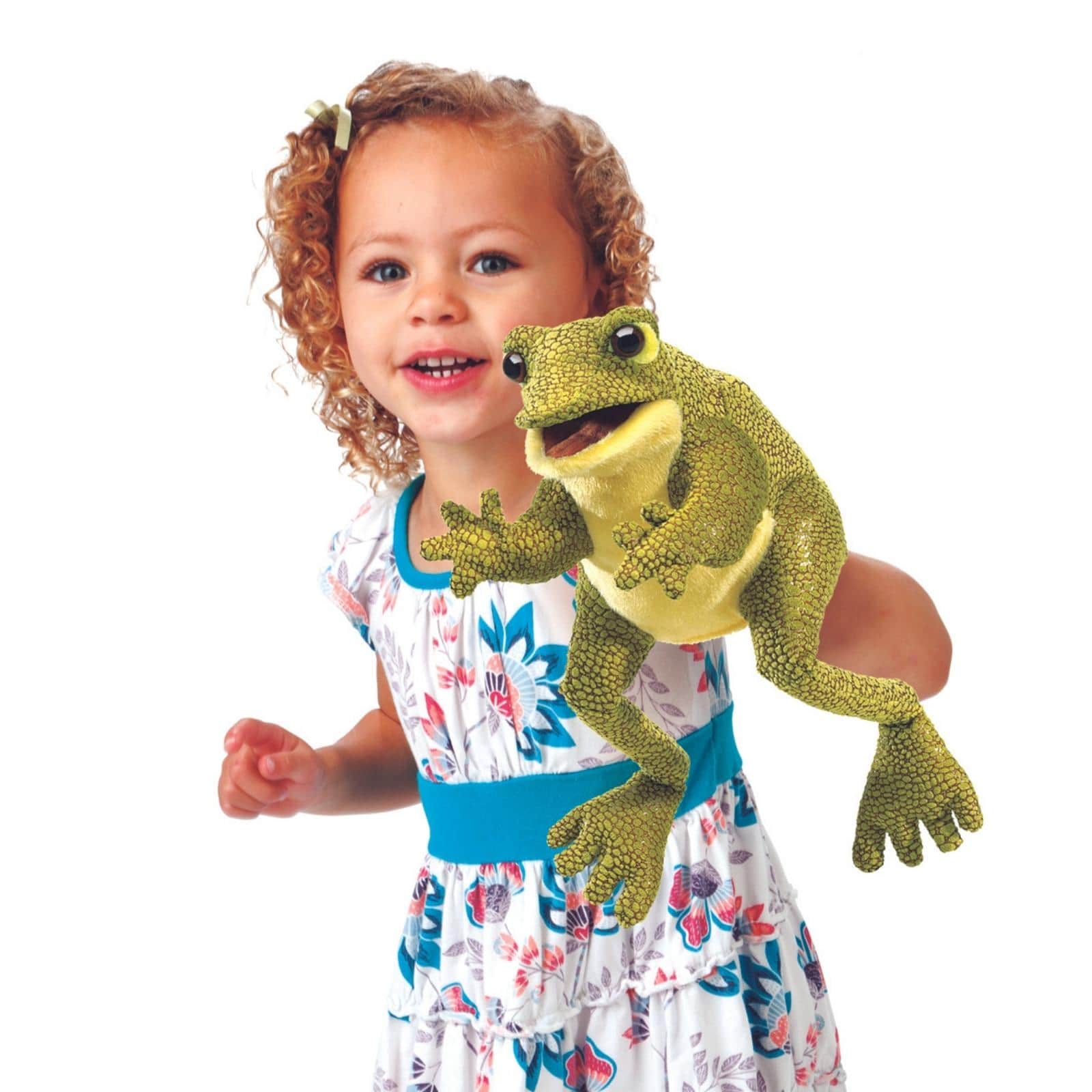Folkmanis Lustiger Frosch