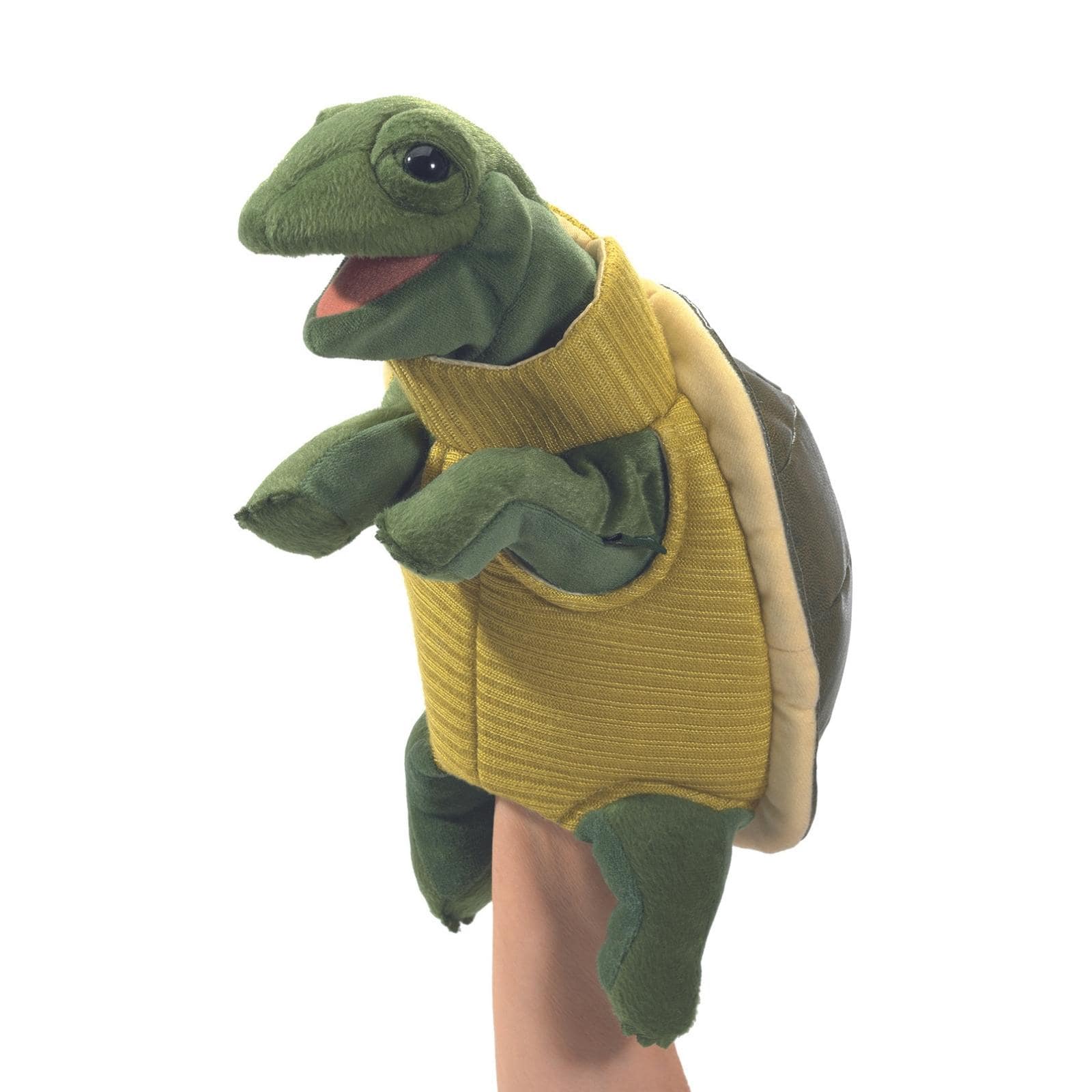 Folkmanis Schildkröte mit Rollkragen